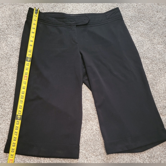 Lane Bryant cuffed black dressy capri pants (20) - Picture 5 of 7
